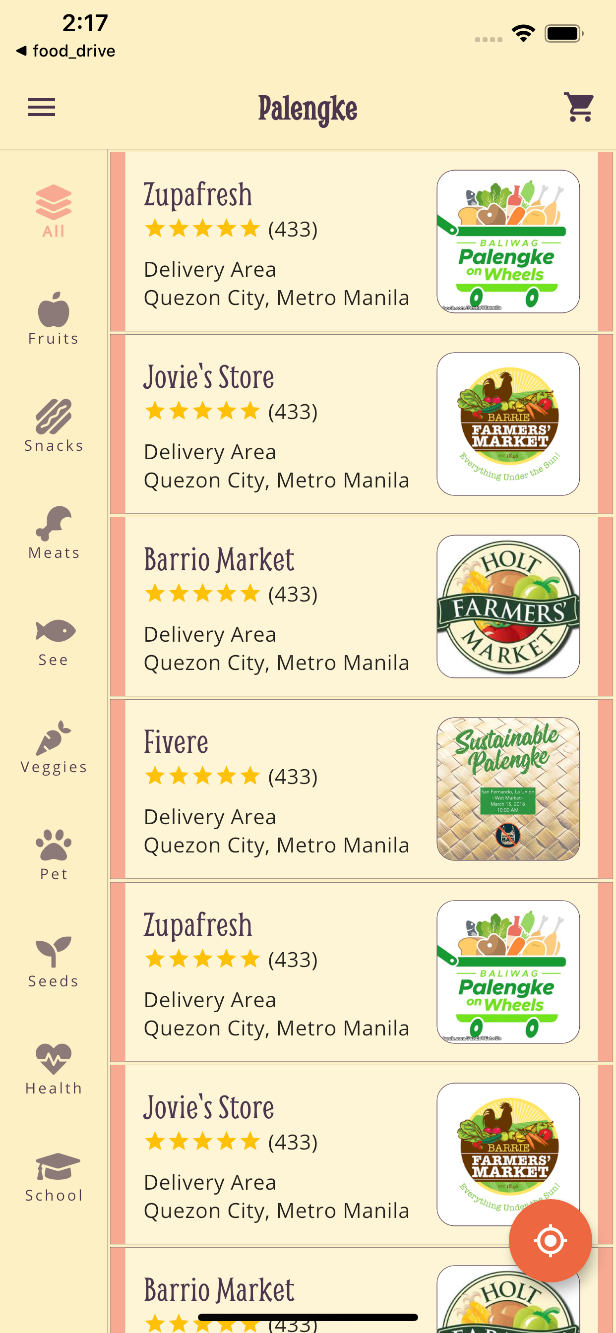 Fastfood UI